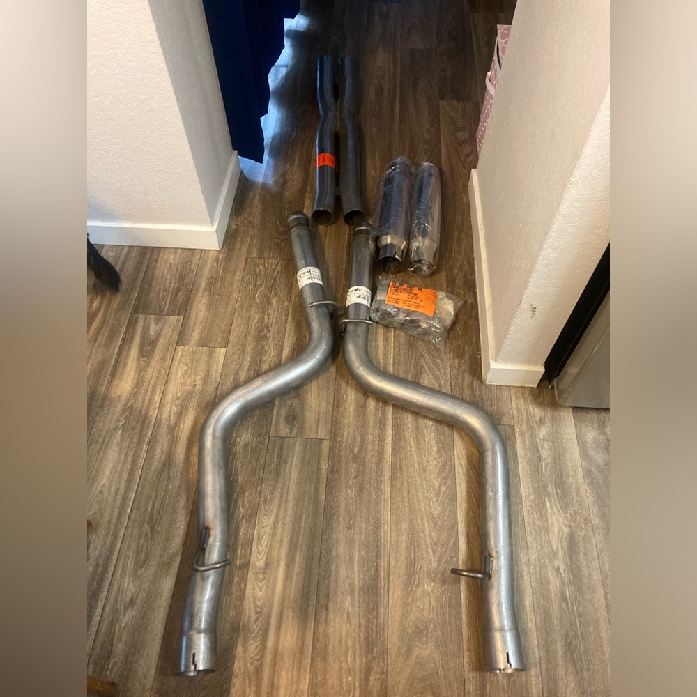 Slp loudmouth cat back exhaust system